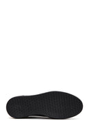 Men's Black Leather Sneaker | Derimod Men's Black Leather Sneaker | Derimod