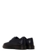 Derimod Fly Male Navy Blue Lace-Up Thick-Soled Leather Casual Shoes | Derimod Derimod Fly Male Navy Blue Lace-Up Thick-Soled Leather Casual Shoes | Derimod