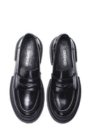 Women's Leather Casual Thick Sole Loafer | Derimod Women's Leather Casual Thick Sole Loafer | Derimod