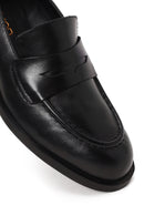 Kadın Siyah Deri Loafer | Derimod Kadın Siyah Deri Loafer | Derimod