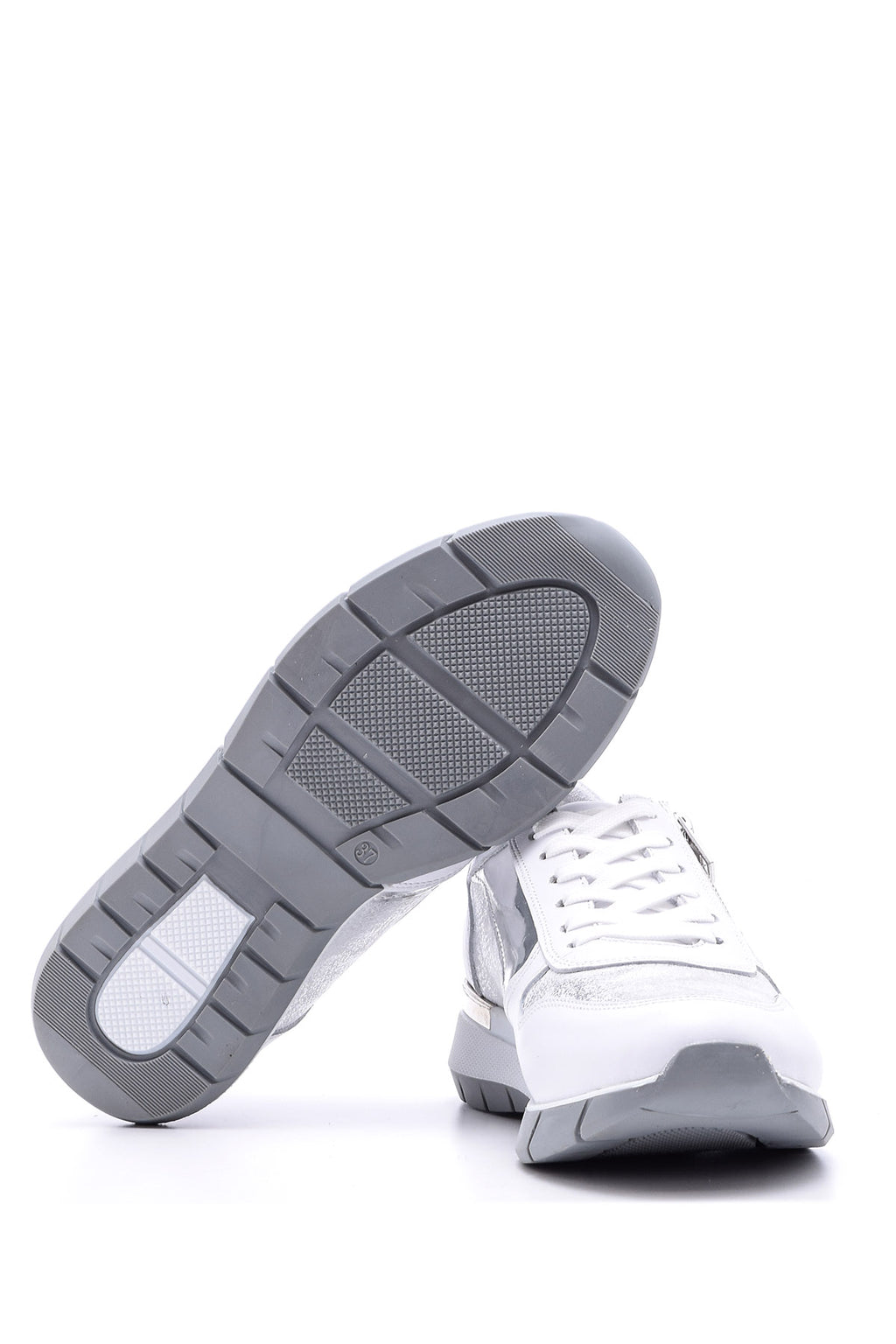 Kadın Fermuar Detaylı Sneaker