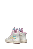 Geox Kız Çocuk Beyaz Skylin Bağcıklı Desenli Bilekli Sneaker | Derimod Geox Kız Çocuk Beyaz Skylin Bağcıklı Desenli Bilekli Sneaker | Derimod