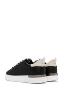 Men's Black Lace-up Leather Sneaker | Derimod Men's Black Lace-up Leather Sneaker | Derimod