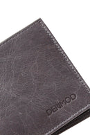 Men's Smoked Leather Wallet | Derimod Men's Smoked Leather Wallet | Derimod