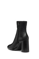 Geox Kadın Siyah Teulada Fermuarlı Kalın Topuklu Deri Bot | Derimod Geox Kadın Siyah Teulada Fermuarlı Kalın Topuklu Deri Bot | Derimod