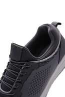 Derimod Zero Men's Gray Lace-Up Thick Soled Fabric Sneaker | Derimod Derimod Zero Men's Gray Lace-Up Thick Soled Fabric Sneaker | Derimod