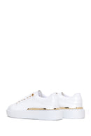 Men's White Thick Soled Sneaker | Derimod Men's White Thick Soled Sneaker | Derimod