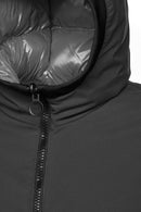 Geox Men's Black Spherica Hooded Jacket | Derimod Geox Men's Black Spherica Hooded Jacket | Derimod