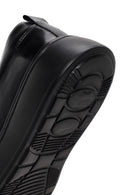 Men's Black Lace-up Thick-Sole Leather Sneaker | Derimod Men's Black Lace-up Thick-Sole Leather Sneaker | Derimod