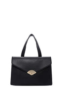 Women's Black Long Strap Shoulder Bag | Derimod Women's Black Long Strap Shoulder Bag | Derimod