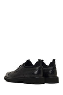 Men's Black Lace-Up Leather Casual Shoes | Derimod Men's Black Lace-Up Leather Casual Shoes | Derimod