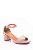 Women's Stone Detailed Heeled Shoes | Derimod Women's Stone Detailed Heeled Shoes | Derimod