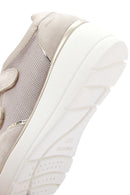 Geox Women's Mink Ilde Wedge Heel Sneaker | Derimod Geox Women's Mink Ilde Wedge Heel Sneaker | Derimod