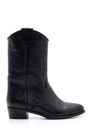 Women's Leather Cowboy Boots | Derimod Women's Leather Cowboy Boots | Derimod