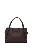 Woman Brown Long-Strap Shoulder Bag | Derimod Woman Brown Long-Strap Shoulder Bag | Derimod