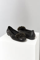 Boncuk Detaylı Kadın Deri Babet | Derimod Boncuk Detaylı Kadın Deri Babet | Derimod