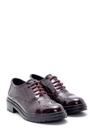 Women's Patent Leather Oxford Shoes | Derimod Women's Patent Leather Oxford Shoes | Derimod