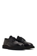 Men's Black Lace-Up Leather Casual Shoes | Derimod Men's Black Lace-Up Leather Casual Shoes | Derimod
