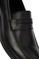 Men's Black Leather Classic Loafer | Derimod Men's Black Leather Classic Loafer | Derimod