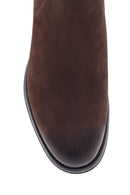 Men's Leather Nubuck Chelsea Boots | Derimod Men's Leather Nubuck Chelsea Boots | Derimod