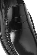 Erkek Siyah Deri Klasik Loafer | Derimod Erkek Siyah Deri Klasik Loafer | Derimod
