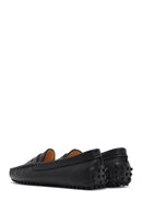 Women's Black Leather Loafer | Derimod Women's Black Leather Loafer | Derimod