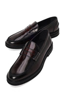 Erkek Bordo Deri Casual Loafer | Derimod Erkek Bordo Deri Casual Loafer | Derimod