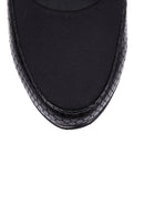 Crocodile Patterned Women's Wedge Heeled Shoes | Derimod Crocodile Patterned Women's Wedge Heeled Shoes | Derimod
