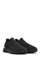 Derimod Zero Women's Black Stone Sneaker | Derimod Derimod Zero Women's Black Stone Sneaker | Derimod