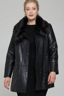 Longchamp Kadın Deri Ceket | Derimod Longchamp Kadın Deri Ceket | Derimod