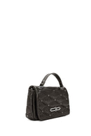 Kadın Gri Uzun Askılı Kapitone Desenli Omuz Çantası | Derimod Kadın Gri Uzun Askılı Kapitone Desenli Omuz Çantası | Derimod