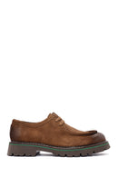 Men's Brown Lace-Up Suede Leather Casual Shoes | Derimod Men's Brown Lace-Up Suede Leather Casual Shoes | Derimod