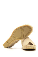 Kadın Dolgu Topuklu Burnu Açık Espadril Ayakkabı | Derimod Kadın Dolgu Topuklu Burnu Açık Espadril Ayakkabı | Derimod