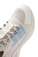 Derimod Zero Women's Grey Thick-Soled Lace-Up Fabric Sneakers | Derimod Derimod Zero Women's Grey Thick-Soled Lace-Up Fabric Sneakers | Derimod