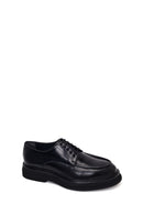 Male Black Lace-Up Thick-Soled Leather Casual Shoes | Derimod Male Black Lace-Up Thick-Soled Leather Casual Shoes | Derimod