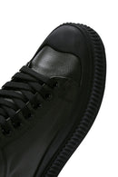 Men's Khaki Leather Sneaker | Derimod Men's Khaki Leather Sneaker | Derimod