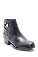 Women's Leather Heeled Boots | Derimod Women's Leather Heeled Boots | Derimod