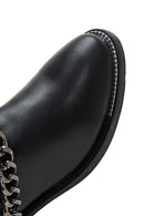 Women's Black Chain Detailed Chelsea Boots | Derimod Women's Black Chain Detailed Chelsea Boots | Derimod
