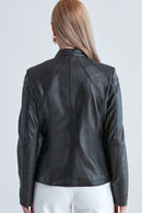 Norma Kadın Deri Ceket | Derimod Norma Kadın Deri Ceket | Derimod