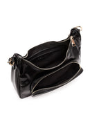 Woman Black Double-Strap Shoulder Bag | Derimod Woman Black Double-Strap Shoulder Bag | Derimod