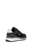 Geox Men's Black U Spherica Active X1 Lace-Up Waterproof Leather Sneaker | Derimod Geox Men's Black U Spherica Active X1 Lace-Up Waterproof Leather Sneaker | Derimod