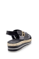Women's Straw Detailed Sandals | Derimod Women's Straw Detailed Sandals | Derimod