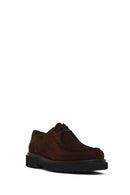 Male Brown Lace-Up Thick-Soled Suede Casual Shoes | Derimod Male Brown Lace-Up Thick-Soled Suede Casual Shoes | Derimod