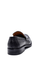 Men's Leather Printed Loafer | Derimod Men's Leather Printed Loafer | Derimod