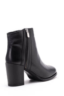 Women's Zippered Heeled Boots | Derimod Women's Zippered Heeled Boots | Derimod