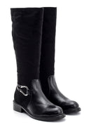 Women's Suede Detailed Boots | Derimod Women's Suede Detailed Boots | Derimod