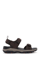 Skechers Men's Brown Tresmen - Ryer Fabric Sandals | Derimod Skechers Men's Brown Tresmen - Ryer Fabric Sandals | Derimod