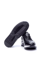 Erkek Kroko Detaylı Sneaker | Derimod Erkek Kroko Detaylı Sneaker | Derimod