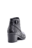 Women's Quilted Leather Boots | Derimod Women's Quilted Leather Boots | Derimod