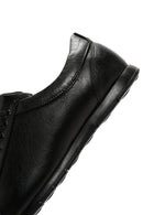 Erkek Siyah Deri Casual Ayakkabı | Derimod Erkek Siyah Deri Casual Ayakkabı | Derimod